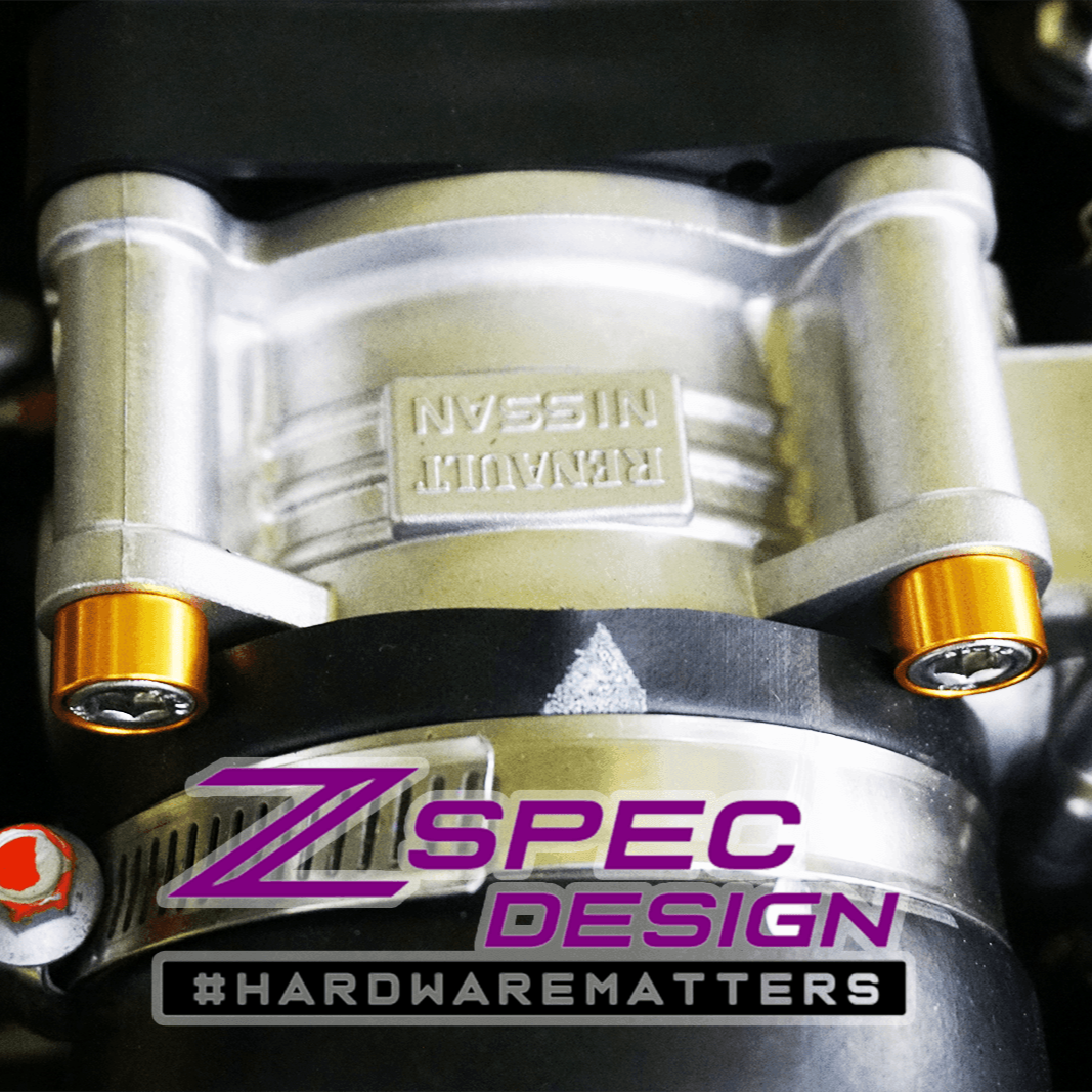 ZSPEC Stage-1 Dress Up Bolts® Hardware Kit for Nissan Z RZ34, Stainless & Billet - Howling Moto