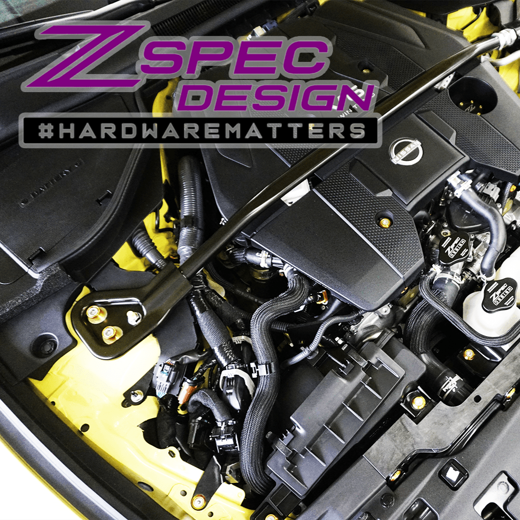 ZSPEC Stage-1 Dress Up Bolts® Hardware Kit for Nissan Z RZ34, Stainless & Billet - Howling Moto