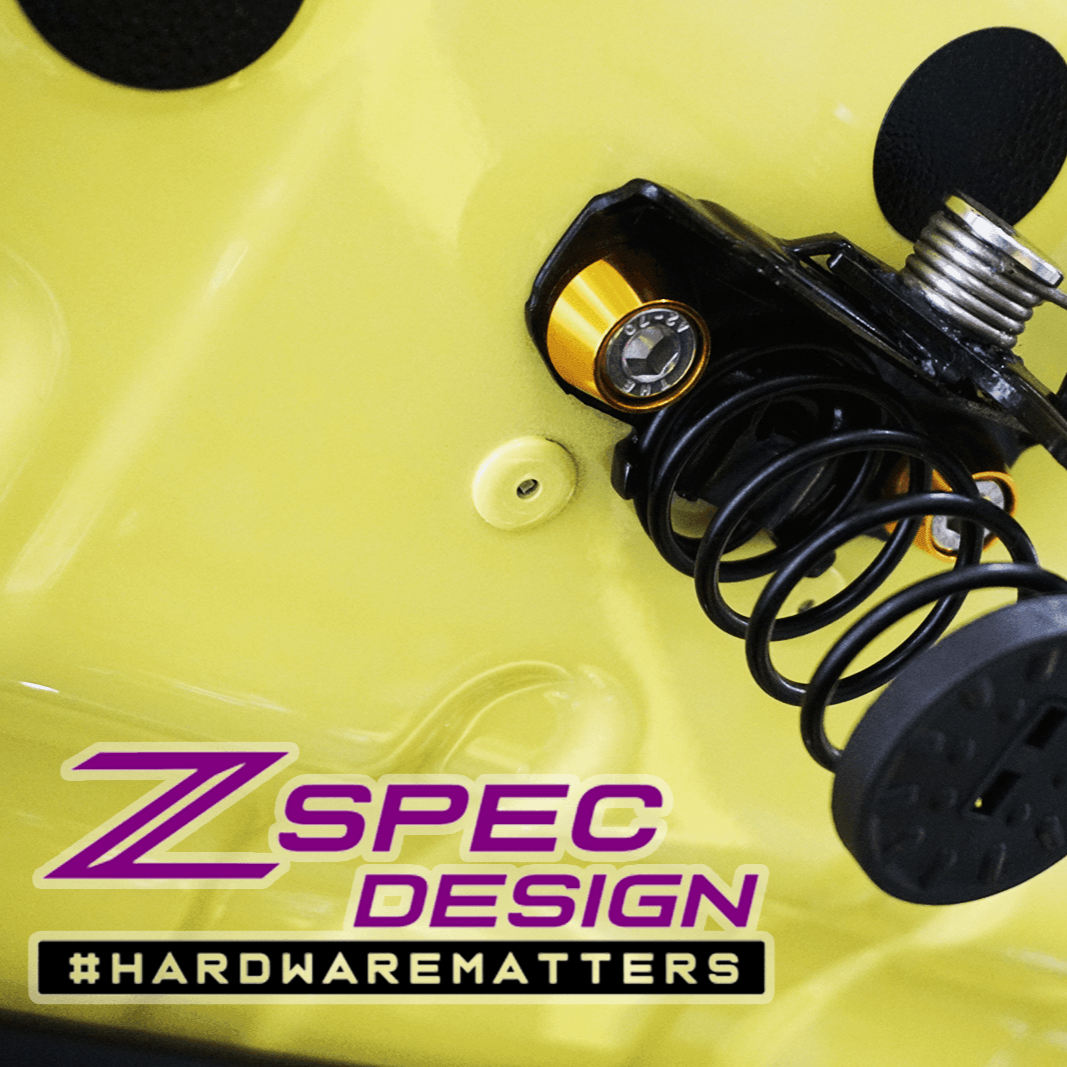 ZSPEC Stage-1 Dress Up Bolts® Hardware Kit for Nissan Z RZ34, Stainless & Billet - Howling Moto