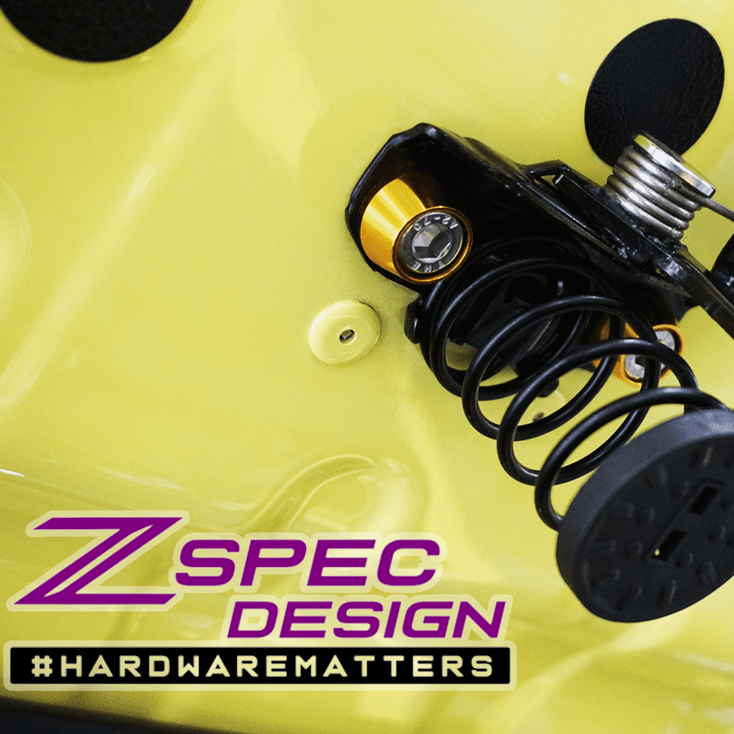 ZSPEC Stage-2 Dress Up Bolts® Hardware Kit for Nissan Z RZ34, Stainless & Billet - Howling Moto