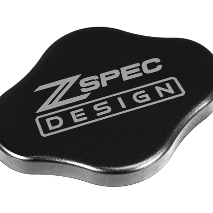 ZSPEC Fluid Reservoir Cap Cover for '23+ Nissan Z RZ34, Billet, per each - Howling Moto