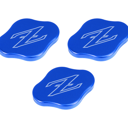 ZSPEC Fluid Reservoir Cap Covers Set for '23+ Nissan Z RZ34, Billet, 3 Caps - Howling Moto