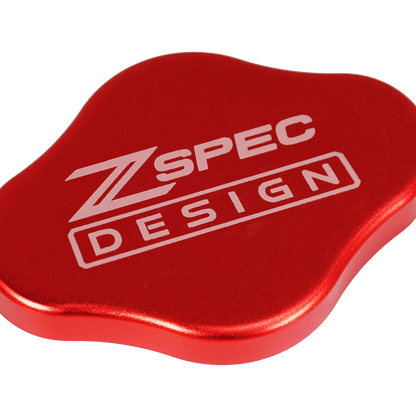 ZSPEC Fluid Reservoir Cap Cover for '23+ Nissan Z RZ34, Billet, per each - Howling Moto