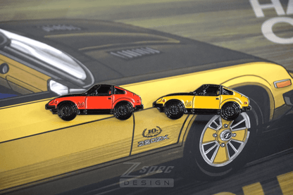 ZSPEC Datsun 280zx S130 Anniversary Edition Lapel / Hat Pin - Howling Moto
