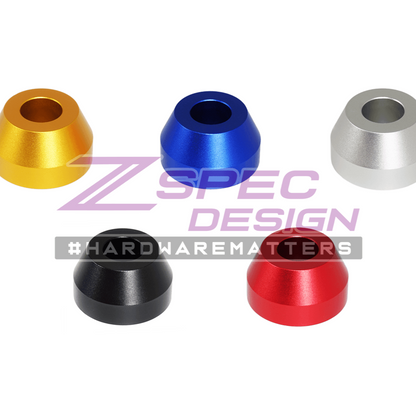 ZSPEC Shift Boot Knob Finisher, Billet 6061 Aluminum, 20mm Tall, 300zx/350z/370z/Z/G/Q - Howling Moto