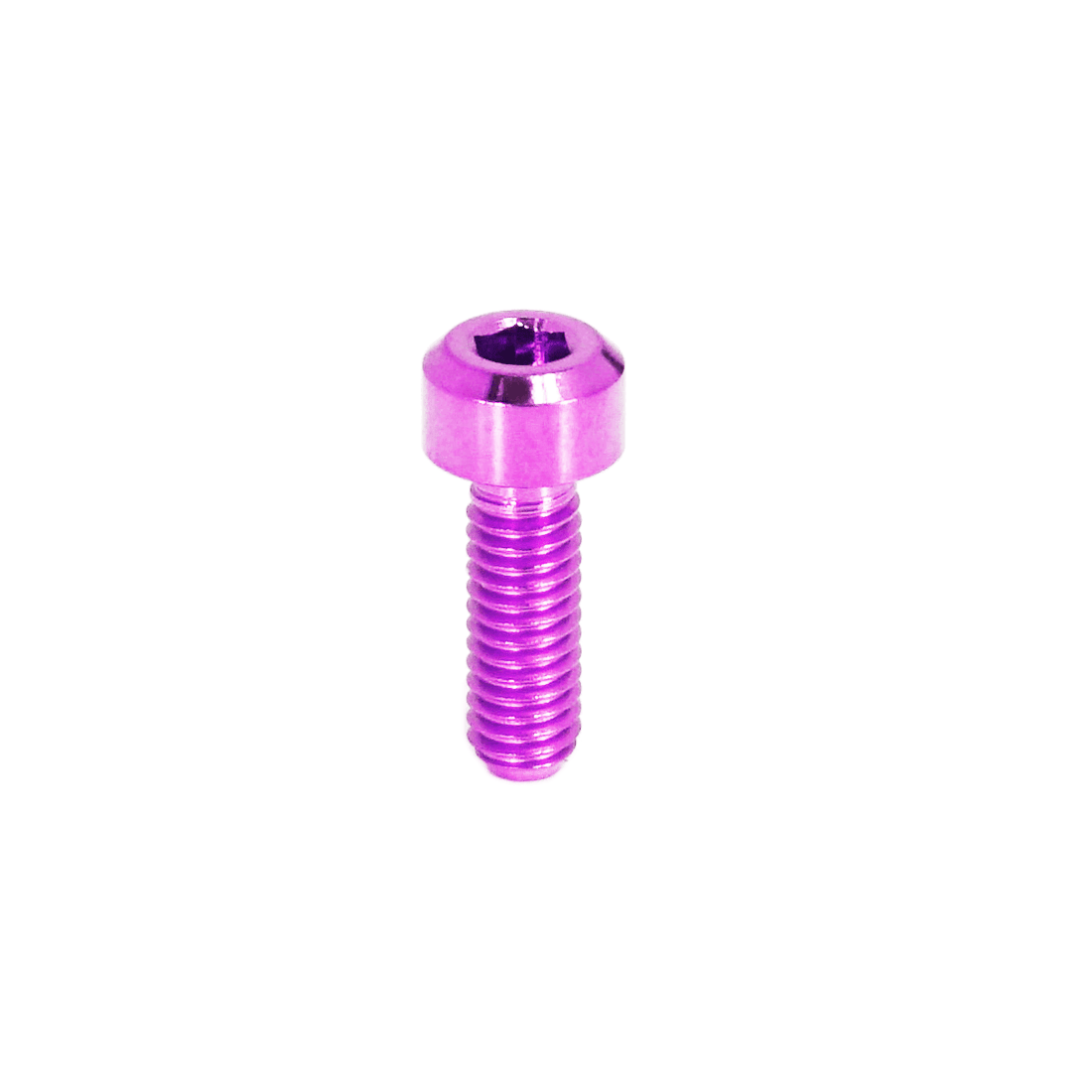 ZSPEC M6-1.0x20mm Titanium Metric SHSC Fastener/Bolt, Socket Cap, Per Each - Howling Moto