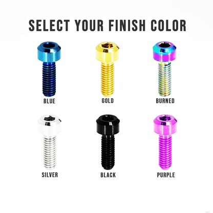 ZSPEC M8-1.25x25mm Socket-Cap SHSC Fastener/Bolt, Titanium Grade-5, Per Each - Howling Moto