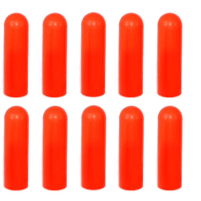 ZSPEC T-Bolt Clamp Dress Up Sleeves/Caps, Silicone-Rubber, 10-Pack - Howling Moto