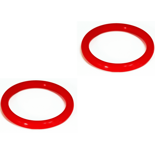 ZSPEC Quick Release Bumper Fastener Kit w/RED Catches & Colored Bands - Howling Moto