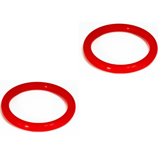 ZSPEC Quick Release Bumper Fastener Kit w/WHITE Catches & Colored Bands - Howling Moto