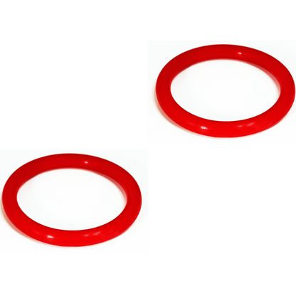 ZSPEC Quick Release Bumper Fastener Kit w/SILVER Catches & Colored Bands - Howling Moto