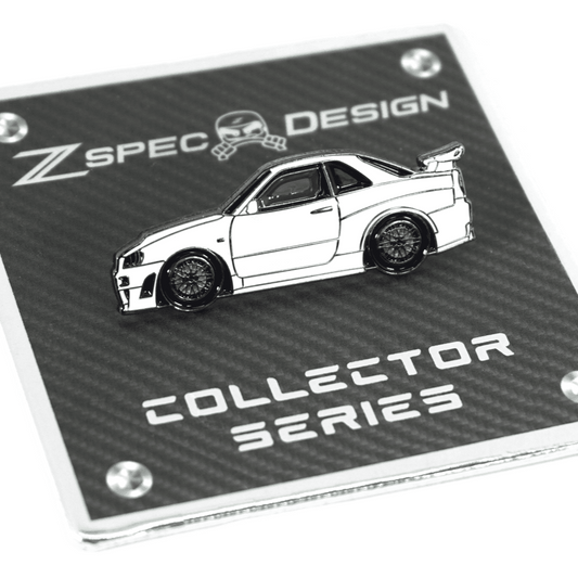 ZSPEC Nissan Skyline GT-R R34 Tribute Lapel / Hat Pin - Howling Moto