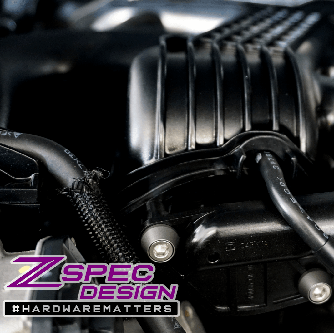 ZSPEC Stage-3 Dress Up Bolts® Fastener Kit for 05-21 Nissan Frontier D40, Stainless & Billet - Howling Moto