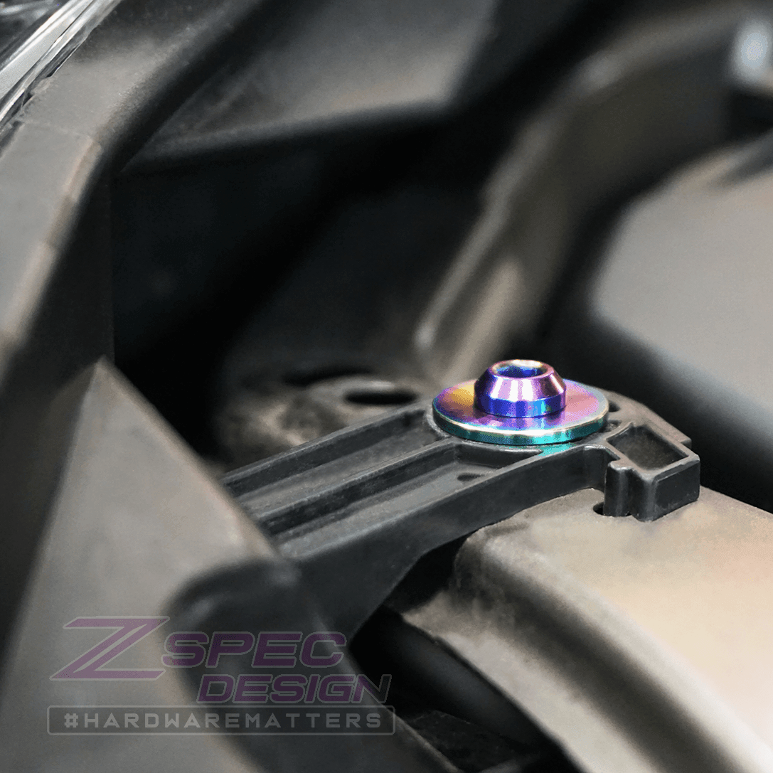 ZSPEC Stage-1 Dress Up Bolts® Fastener Kit for '16-21 Subaru Legacy 3.6L, Titanium - Howling Moto