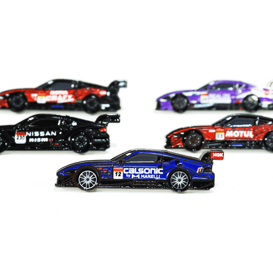 2022 SuperGT Season Nissan Z (RZ34) Race-Car Collection - Five Pin Set - Howling Moto