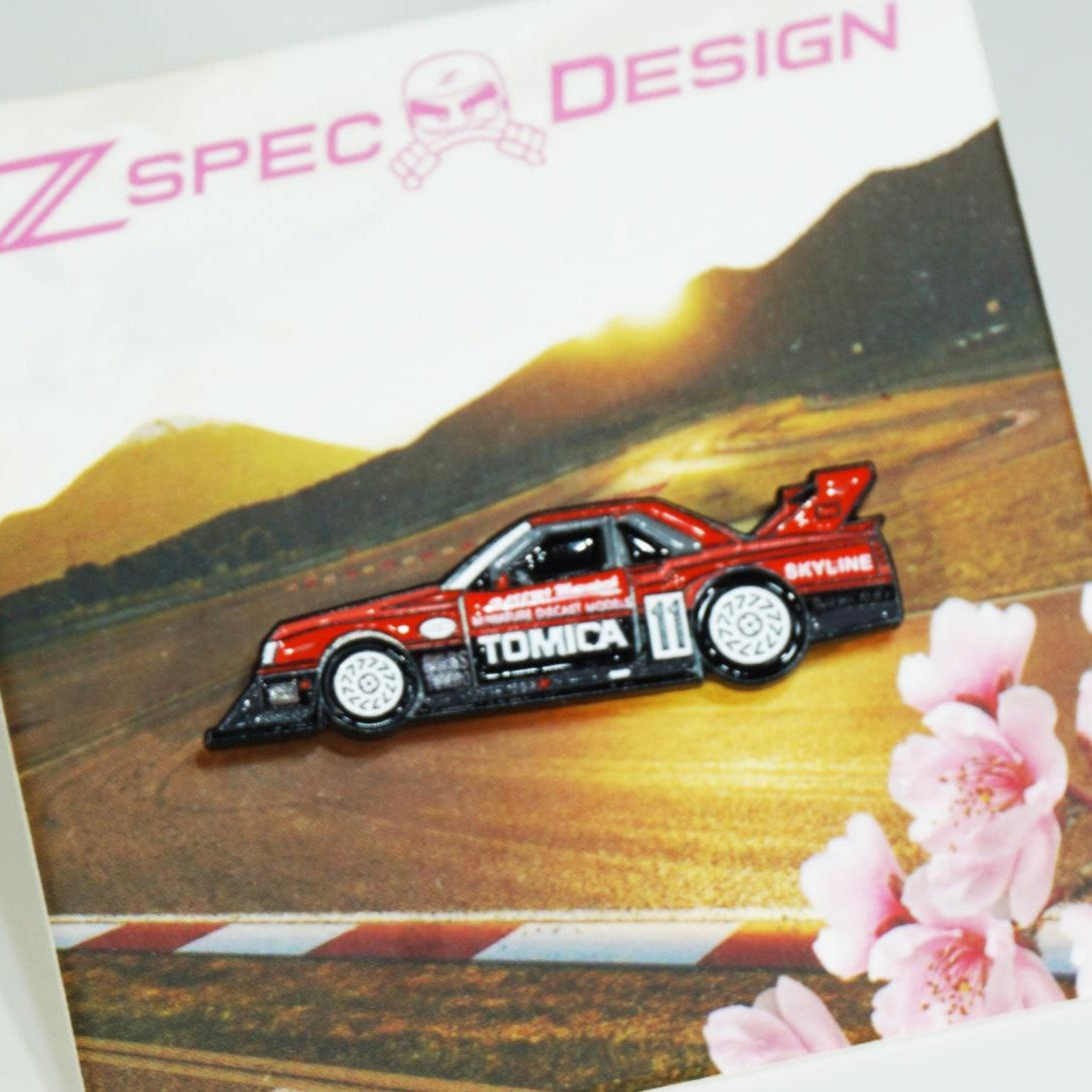 Nissan Skyline RS Silhouette Formula Race Car Collector Lapel/Hat Pin - Howling Moto