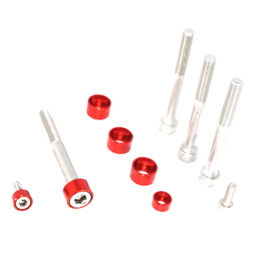 ZSPEC Throttle Body & Airflow Sensor Fasteners for Nissan 350z, '03-06, DE & REVUP, Stainless & Billet - Howling Moto