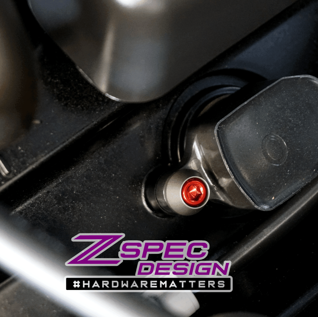 ZSPEC Stage-2 Dress Up Bolts® Fastener Kit for '05-21 Nissan Frontier D40, Titanium & Billet - Howling Moto