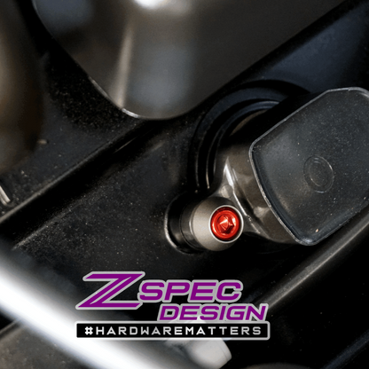 ZSPEC Stage-2 Dress Up Bolts® Fastener Kit for '05-21 Nissan Frontier D40, Titanium & Billet - Howling Moto
