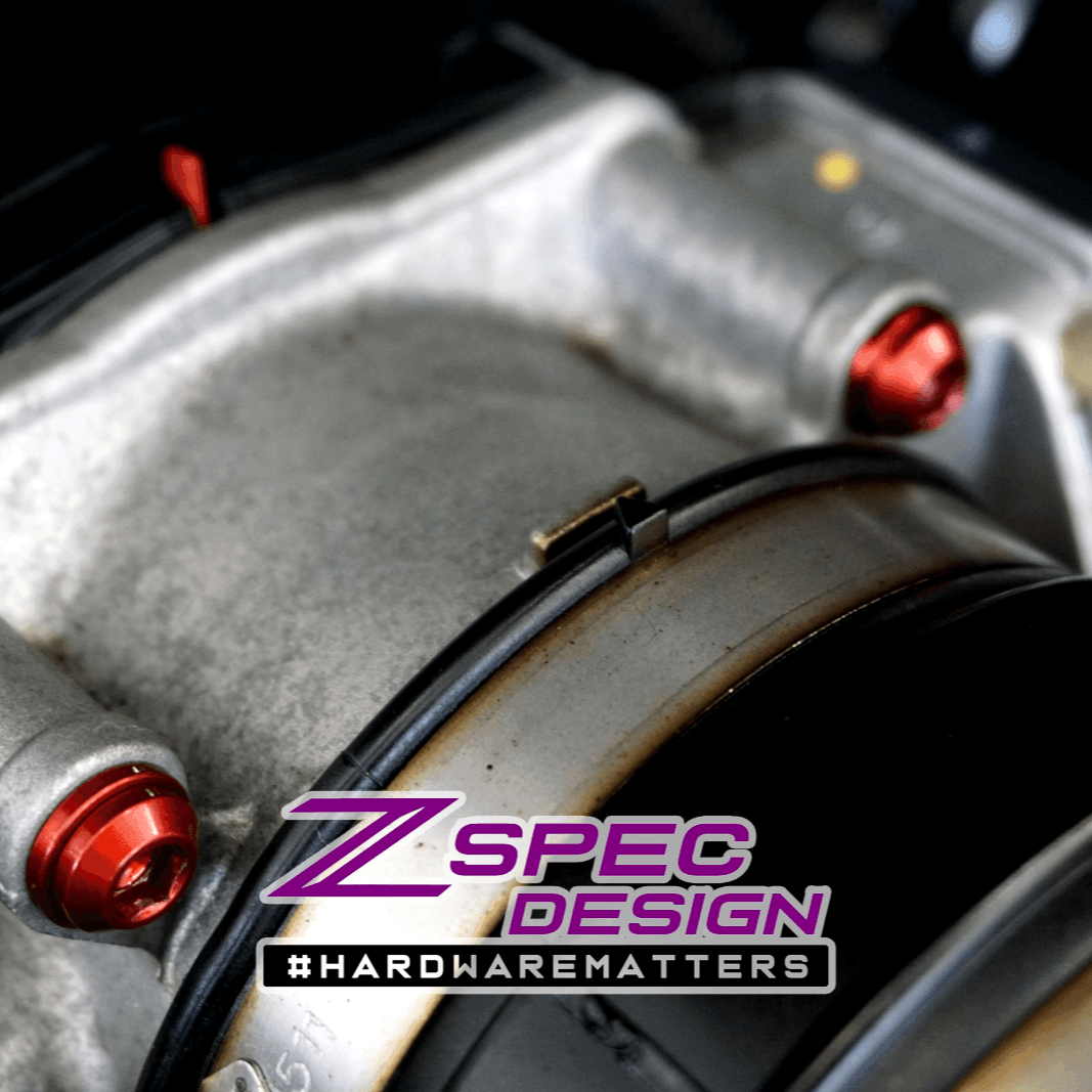 ZSPEC Stage-2 Dress Up Bolts® Fastener Kit for '05-21 Nissan Frontier D40, Titanium & Billet - Howling Moto