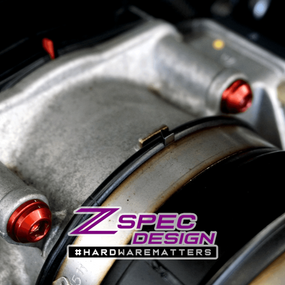 ZSPEC Stage-2 Dress Up Bolts® Fastener Kit for '05-21 Nissan Frontier D40, Titanium & Billet - Howling Moto