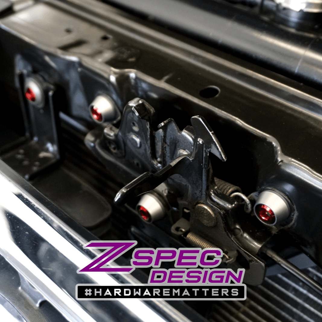 ZSPEC Stage-2 Dress Up Bolts® Fastener Kit for '05-21 Nissan Frontier D40, Titanium & Billet - Howling Moto