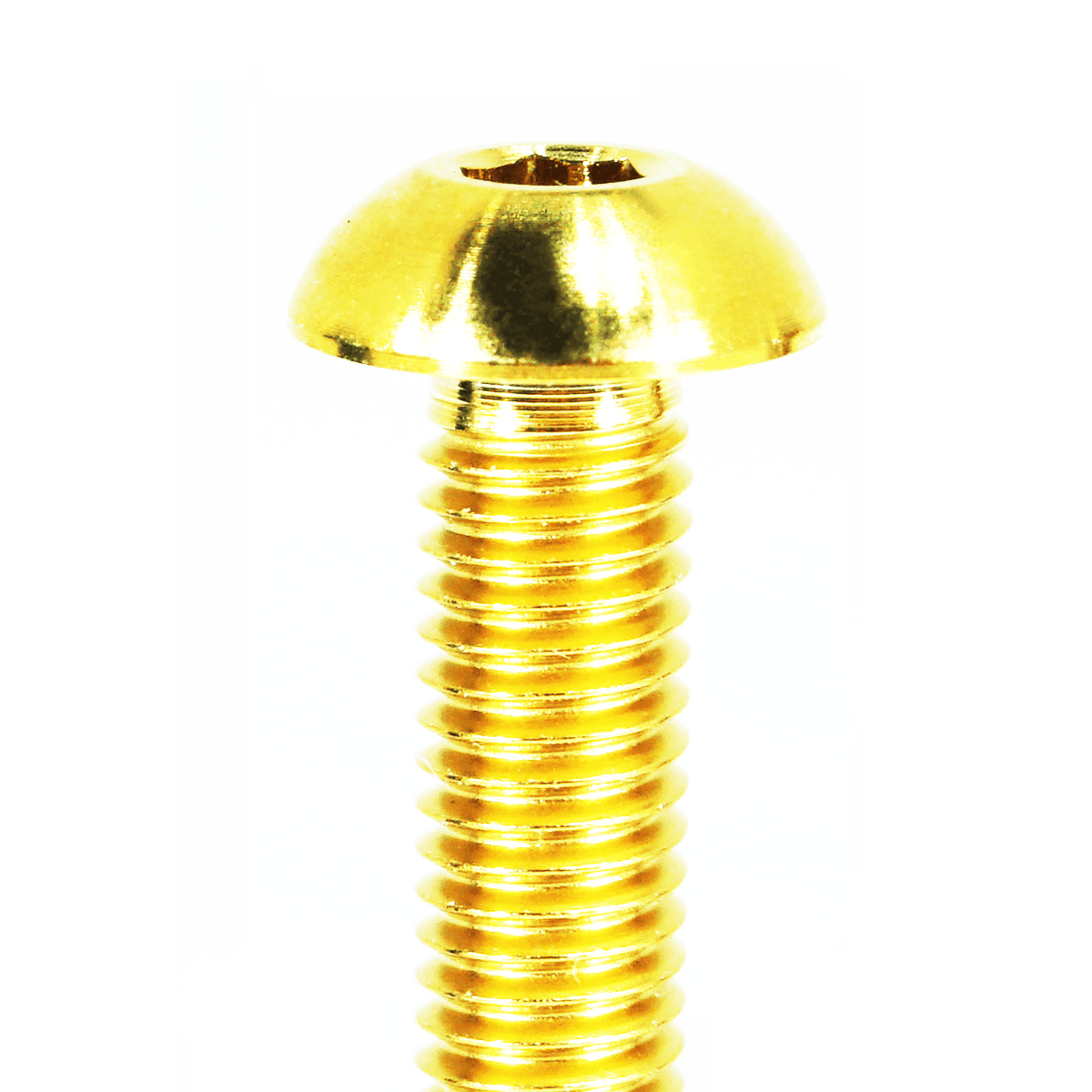 ZSPEC Button-Head Body Kit Fastener, M5x25mm w/ Well Nut, Titanium, per Each - Howling Moto