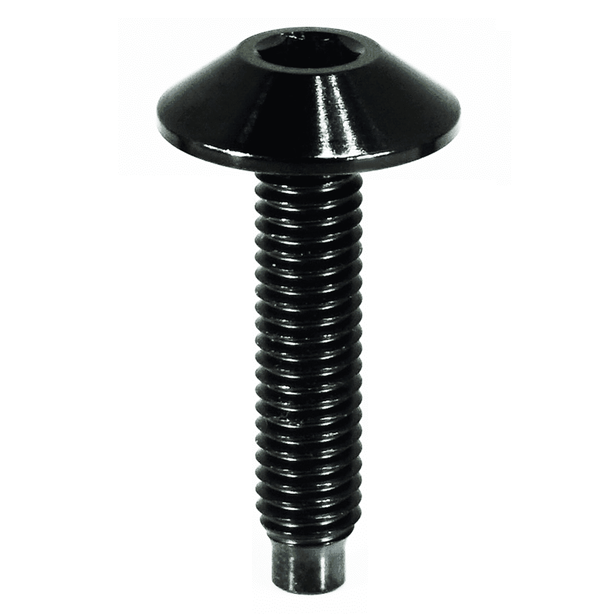 ZSPEC Body Kit Fastener, Low-Profile M5x25mm Titanium, Per Each - Howling Moto
