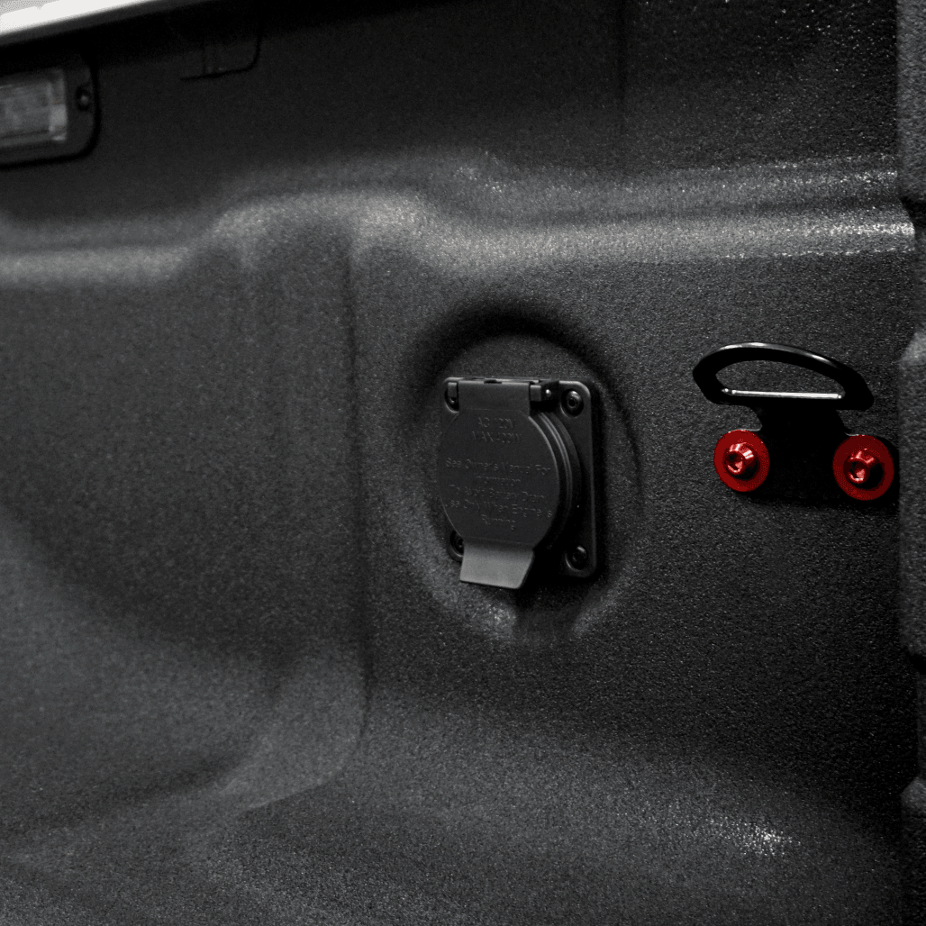 ZSPEC Bed Rope Hooks Fastener Kit for '05-23+ Nissan Frontier D40/D41, Titanium - Howling Moto