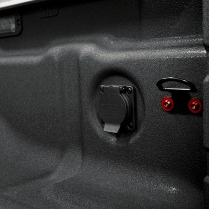 ZSPEC Bed Rope Hooks Fastener Kit for '05-23+ Nissan Frontier D40/D41, Titanium - Howling Moto