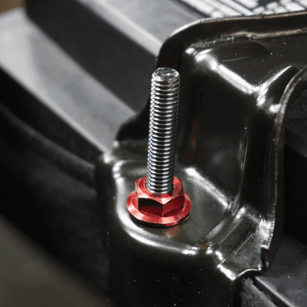 ZSPEC Stage-1 Engine Bay Fastener Kit for 16+ Nissan Titan 5.6L, Titanium - Howling Moto