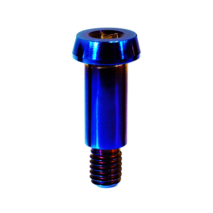 ZSPEC M6-1.0x24mm Shoulder Bolt, 15.7mm Shoulder/Shank Length, Grade-5 Titanium - Howling Moto