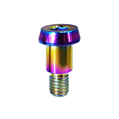 ZSPEC M6-1.0x16mm Shoulder Bolt, 8.6mm Shoulder/Shank Length, Grade-5 Titanium - Howling Moto