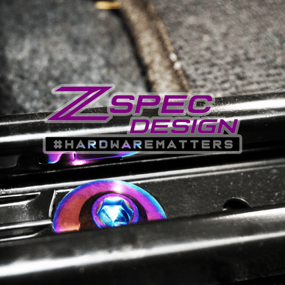 ZSPEC Front Seats Fastener Kit for '22+ Toyota GR86 & Subaru BRZ, Titanium - Howling Moto