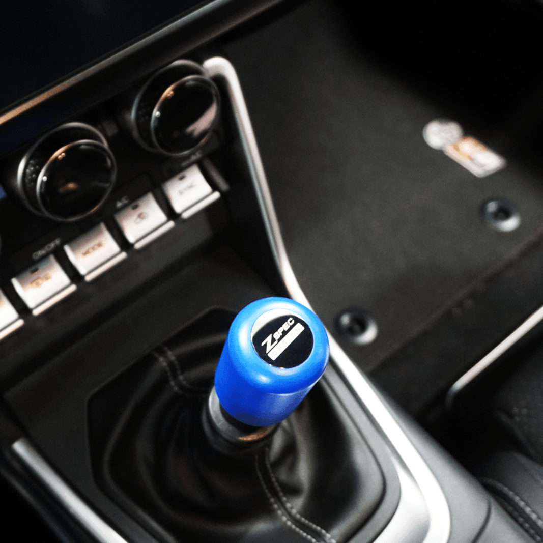 ZSPEC Shift Knob, M12-1.25, Delrin & Stainless, 4-Speed Shift Pattern Coin - Howling Moto