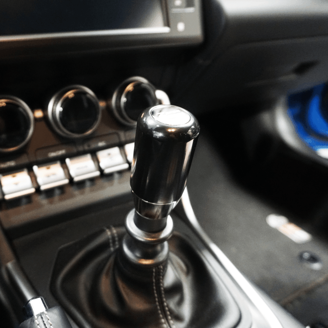 ZSPEC Shift Knob, M12-1.25, Delrin & Stainless, 4-Speed Shift Pattern Coin - Howling Moto