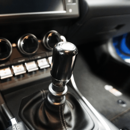 ZSPEC Shift Knob, M12-1.25, Delrin & Stainless, 5-Speed Shift Pattern Coin - Howling Moto