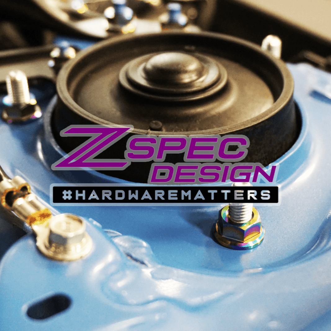 ZSPEC Stage-2 Dress Up Bolts® Fastener Kit for '22+ Toyota GR86 & Subaru BRZ, Titanium - Howling Moto