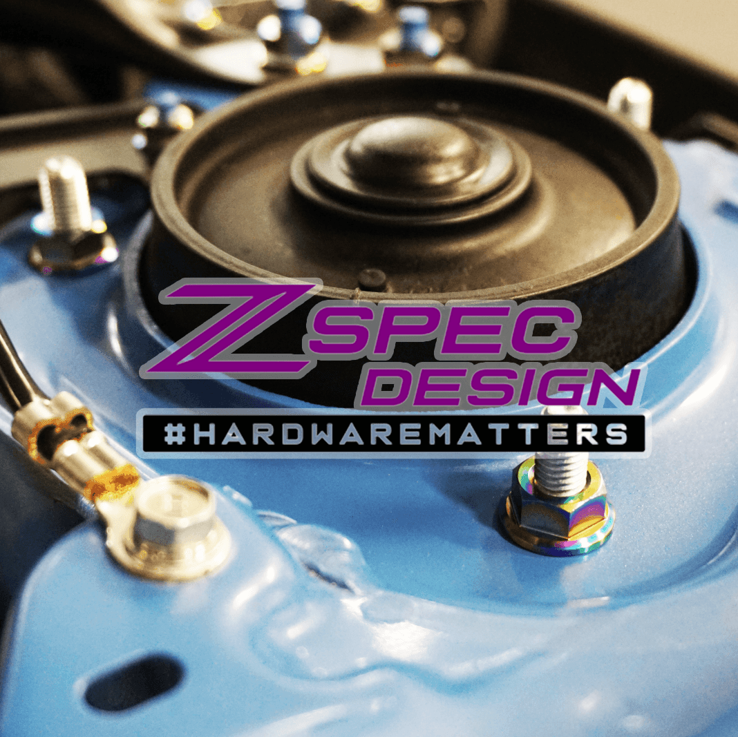 ZSPEC Stage-3 Dress Up Bolts® Fastener Kit for '22+ Toyota GR86 & Subaru BRZ, Titanium - Howling Moto