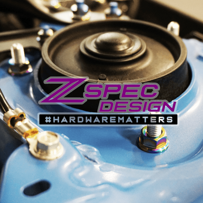 ZSPEC Stage-3 Dress Up Bolts® Fastener Kit for '22+ Toyota GR86 & Subaru BRZ, Titanium - Howling Moto