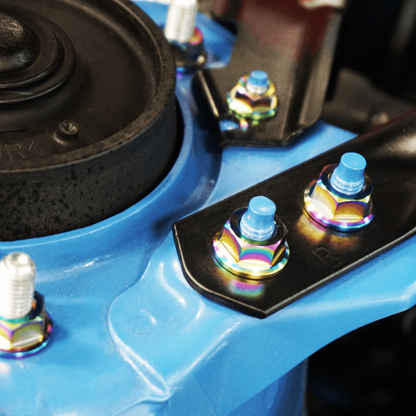 ZSPEC Stage-1 Dress Up Bolts® Fastener Kit for Scion FRS, Subaru BRZ, Toyota 86 '13-21, Titanium - Howling Moto