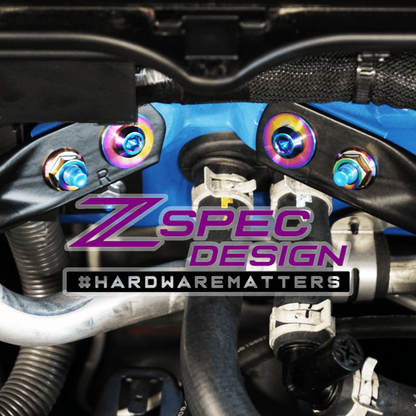 ZSPEC Stage-3 Dress Up Bolts® Fastener Kit for '22+ Toyota GR86 & Subaru BRZ, Titanium - Howling Moto