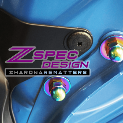 ZSPEC Stage-3 Dress Up Bolts® Fastener Kit for '22+ Toyota GR86 & Subaru BRZ, Titanium - Howling Moto