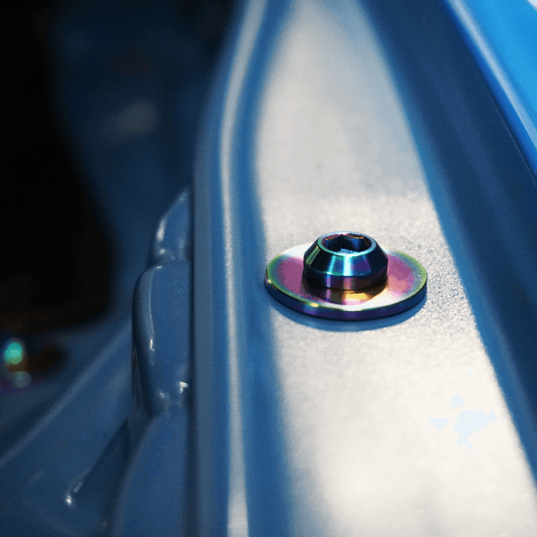 ZSPEC Stage-1 Dress Up Bolts® Fastener Kit for Scion FRS, Subaru BRZ, Toyota 86 '13-21, Titanium - Howling Moto