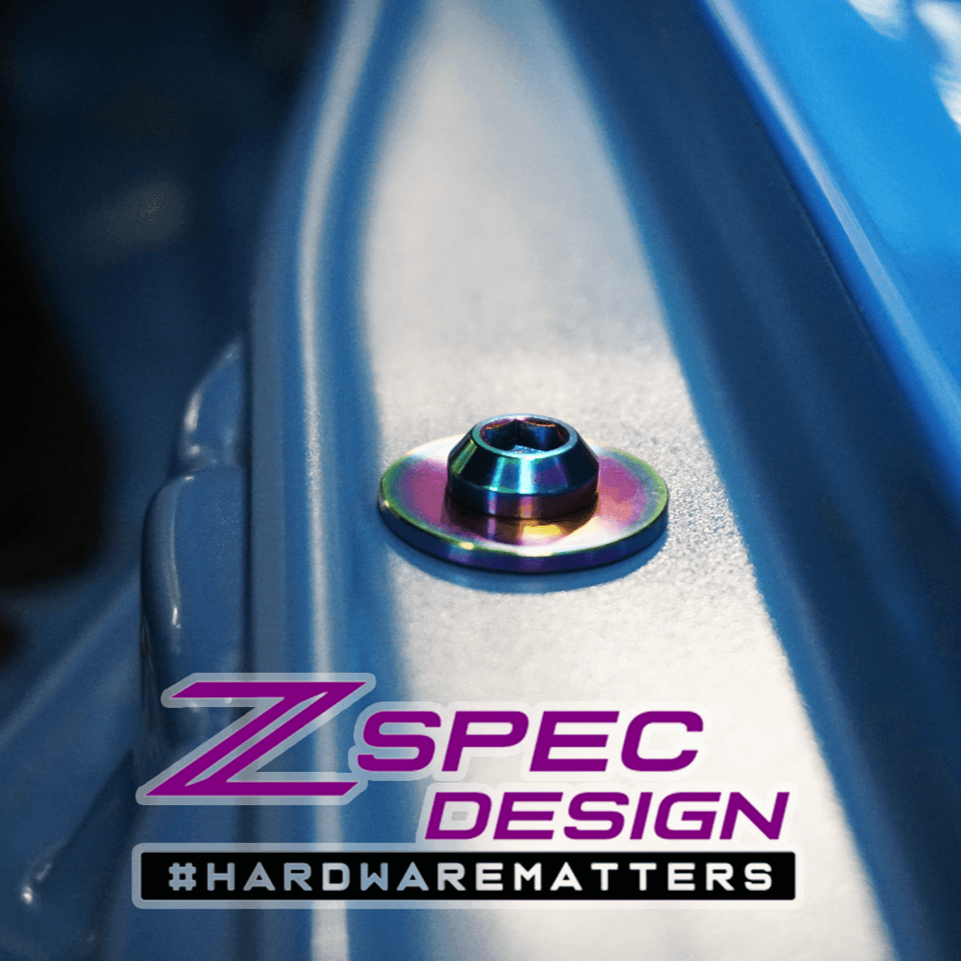 ZSPEC Stage-2 Dress Up Bolts® Fastener Kit for '22+ Toyota GR86 & Subaru BRZ, Titanium - Howling Moto
