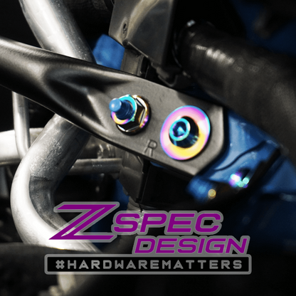 ZSPEC Stage-3 Dress Up Bolts® Fastener Kit for '22+ Toyota GR86 & Subaru BRZ, Titanium - Howling Moto