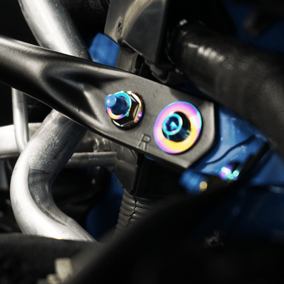 ZSPEC Stage-1 Dress Up Bolts® Fastener Kit for Scion FRS, Subaru BRZ, Toyota 86 '13-21, Titanium - Howling Moto