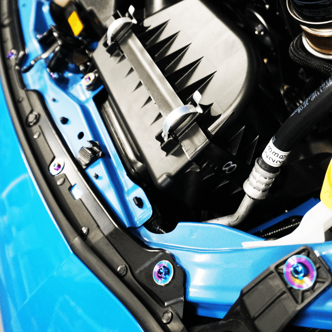 ZSPEC Stage-2 Dress Up Bolts® Fastener Kit for '22+ Toyota GR86 & Subaru BRZ, Titanium - Howling Moto