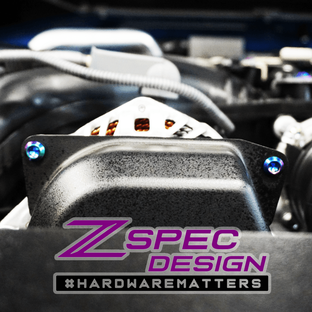 ZSPEC Stage-3 Dress Up Bolts® Fastener Kit for '22+ Toyota GR86 & Subaru BRZ, Titanium - Howling Moto