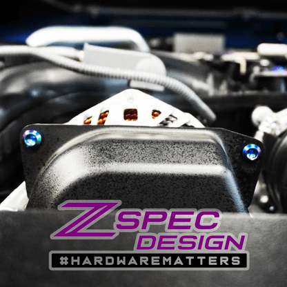 ZSPEC Stage-3 Dress Up Bolts® Fastener Kit for '22+ Toyota GR86 & Subaru BRZ, Titanium - Howling Moto